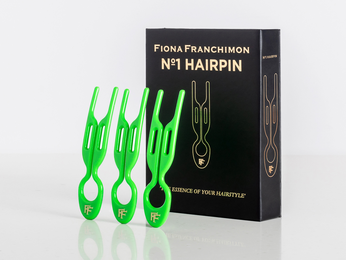 Nº 1 HAIRPIN | Apple Green (3 per box) – Fiona Franchimon