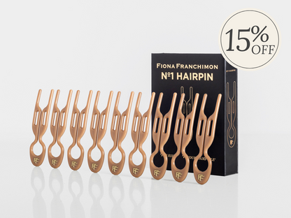 Nº 1 HAIRPIN | Satin Sand (3 or 5 per box)