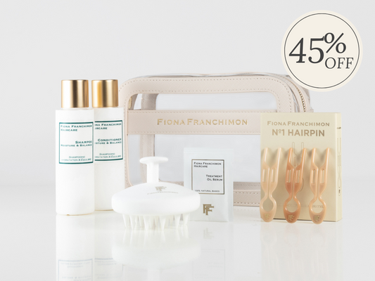 Fiona Franchimon Travel-Beautycase | Moisture & Balance |  Nº1 HAIRPIN