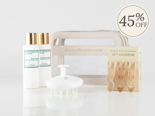 Fiona Franchimon Travel-Beautycase | Moisture & Balance |  Nº1 HAIRPIN