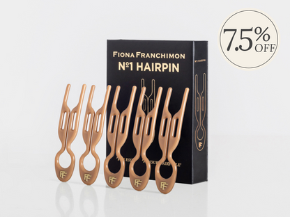 Nº 1 HAIRPIN | Satin Sand (3 or 5 per box)