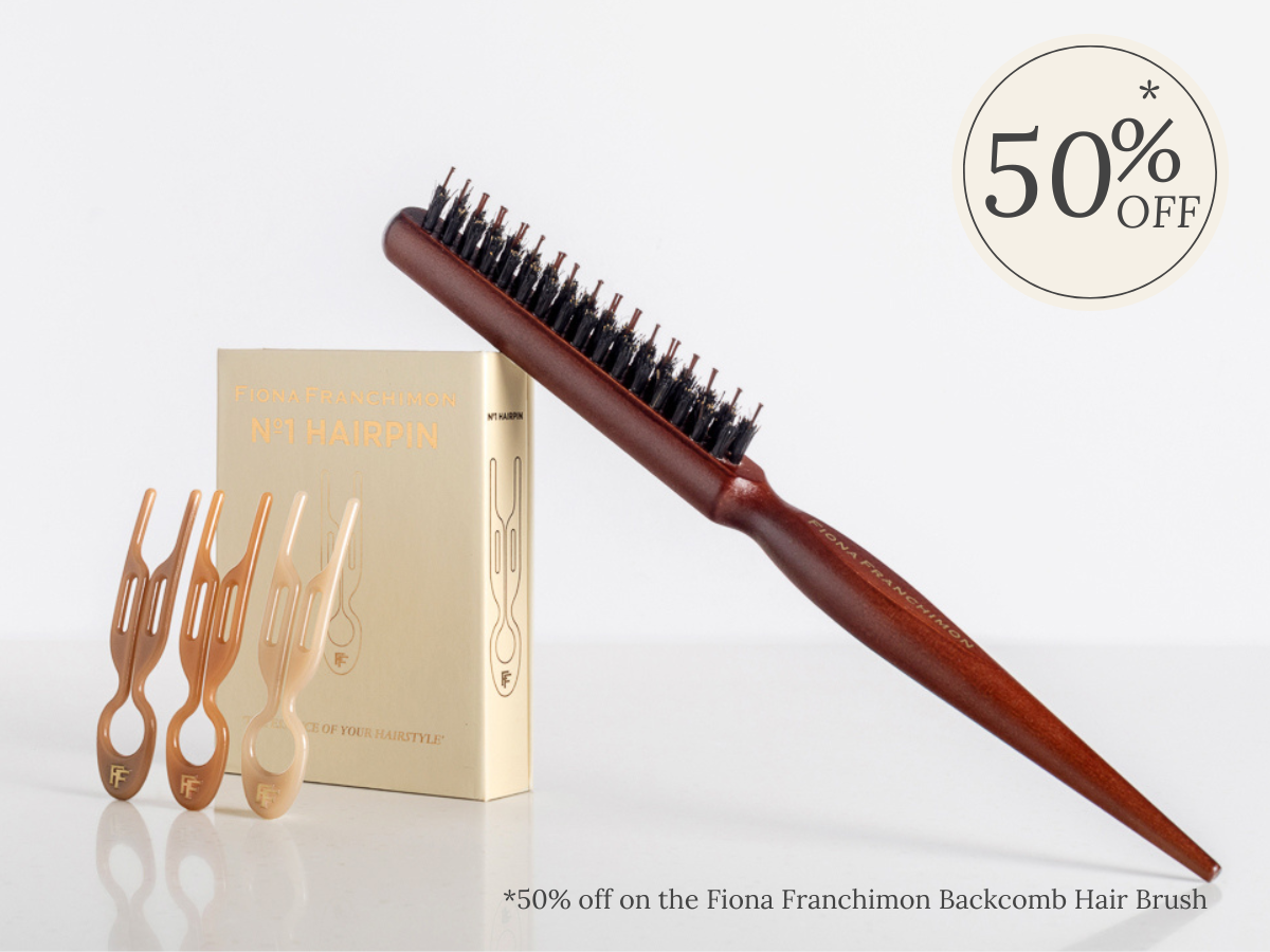 №1 Hairpin Volume Value Set | Paris Collection & Backcomb Hair Brush