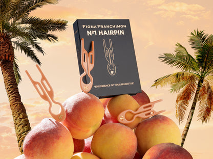 №1 HAIRPIN Volume Value set | Peach Fuzz & Backcomb Hair Brush