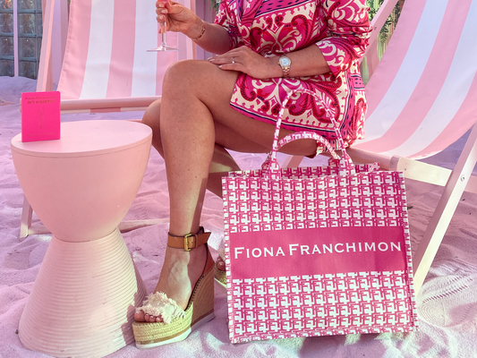 Fiona Franchimon Pink Tote Bag