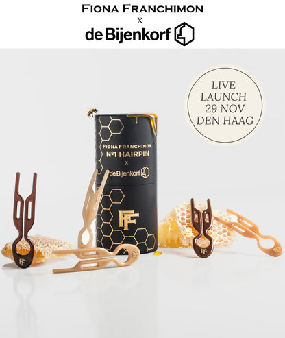 Nº 1 HAIRPIN FIONA FRANCHIMON X Bijenkorf (5 per Tube)