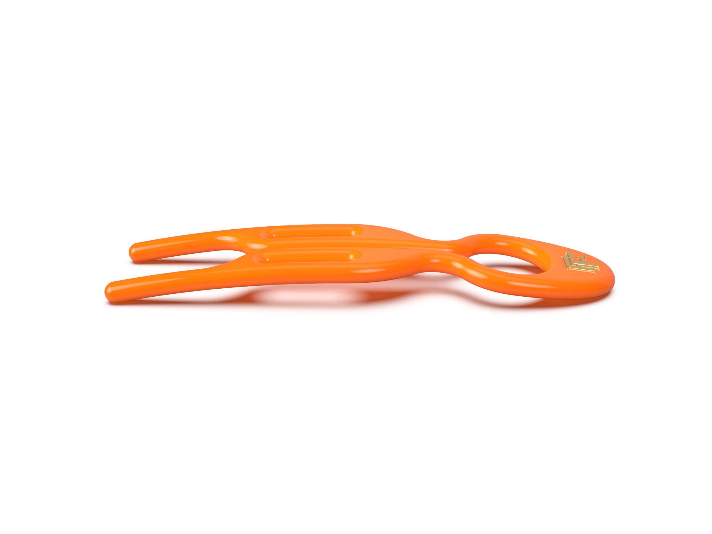 Nº 1 HAIRPIN | Tangerine Orange (3 per box) – Fiona Franchimon